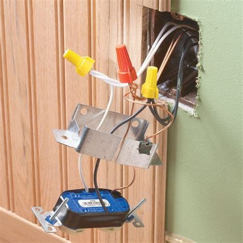 drywall garage move electrical box|replacing electrical box.